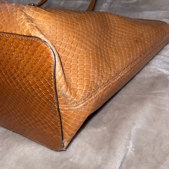 MICHAEL By Michael Kors - Tan Leather Large Tote - Picture 5 of 7